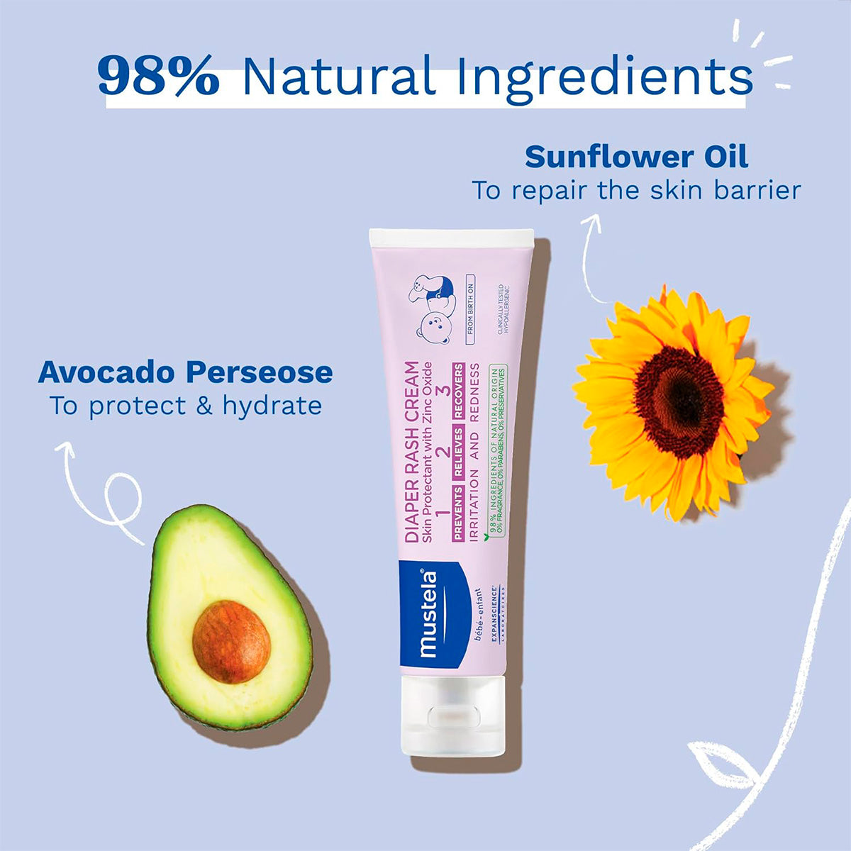 Crema para el Cambio de Pañal Mustela