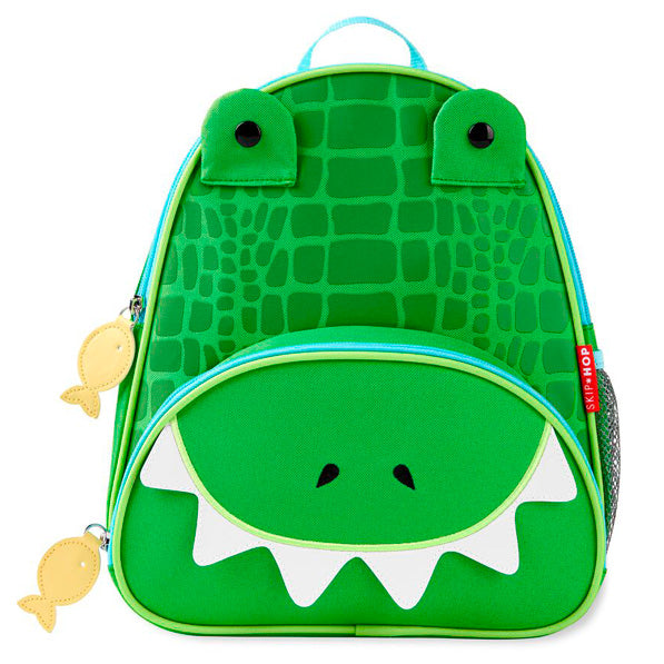 Zoo Little Kid Toddler, Bolso para niños de 3 años en adelante, Skip hop, cocodrile