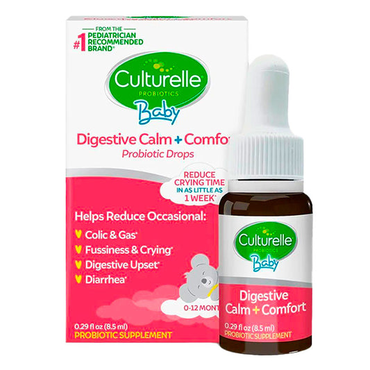 Probióticos para bebés, Culturelle baby, gotas para calma digestiva + comodidad