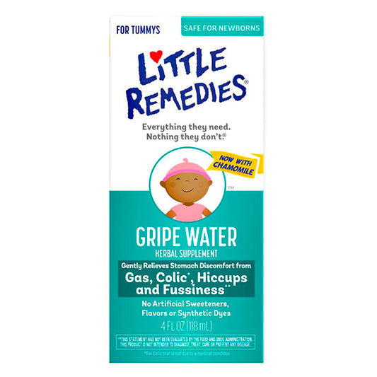 Little Remedies con jengibre y hinojo, alivio suave para la incomodidad de cólicos y hipo, 4 onzas