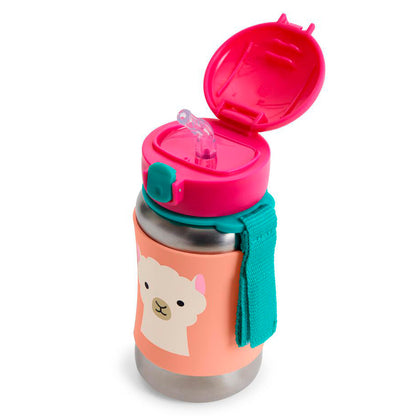 Termo de acero inoxidable para niños, Zoo little kid Skip Hop, 350 ml (12 oz) Llama