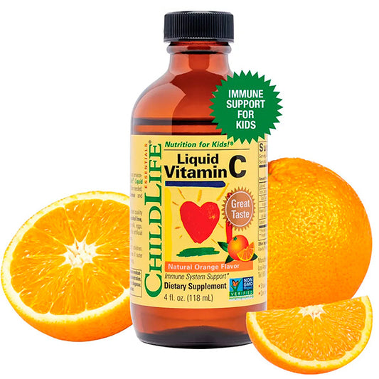 Vitamina C líquida para bebés  y niños, ChildLife Essentials, 118 ml
