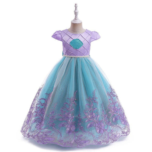 Disfraz Princesa Ariel, Lila y Turquesa (La Sirenita)