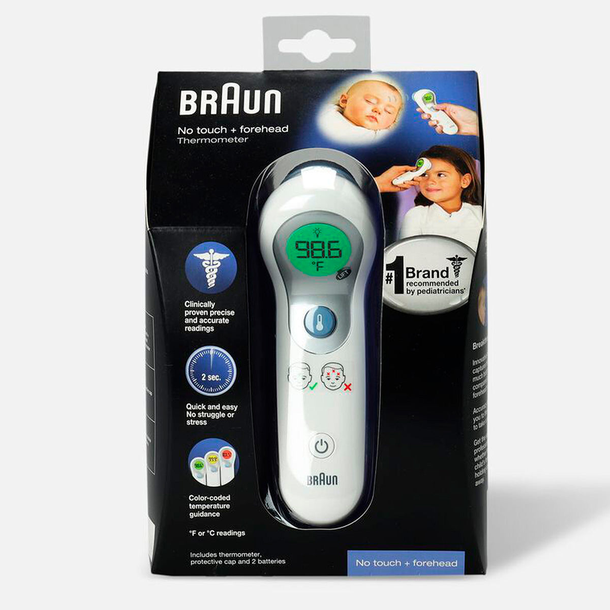 Termómetro digital para la frente Braun